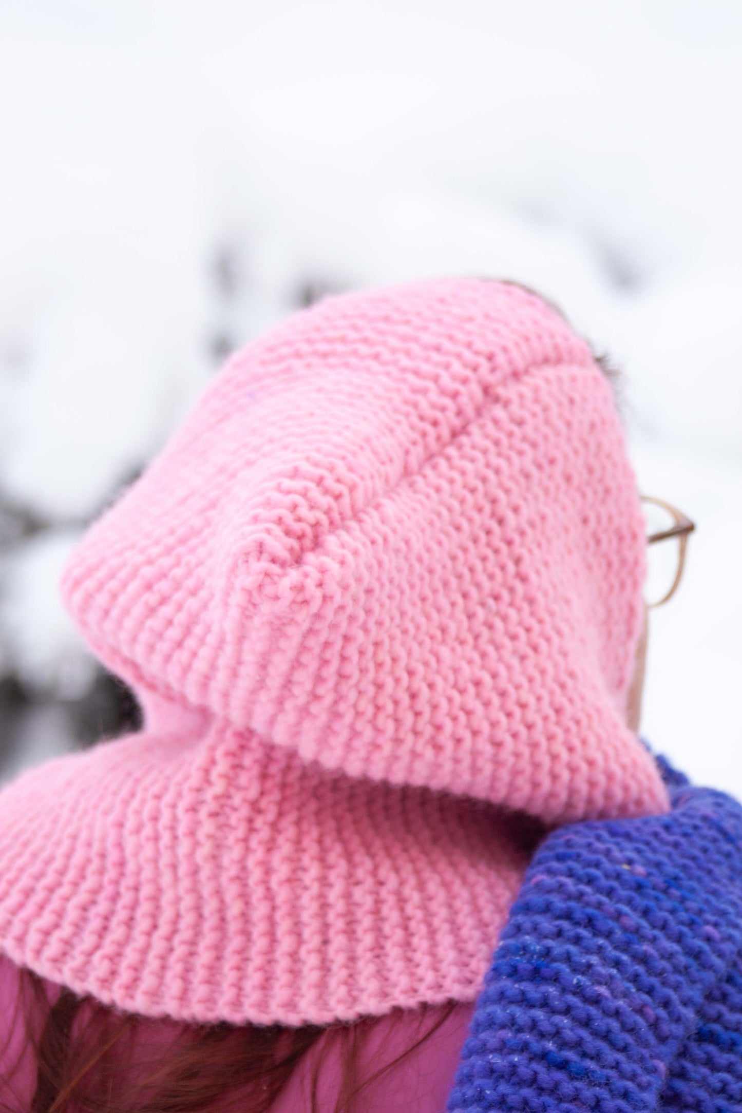 Kuukunen huppuhuivi