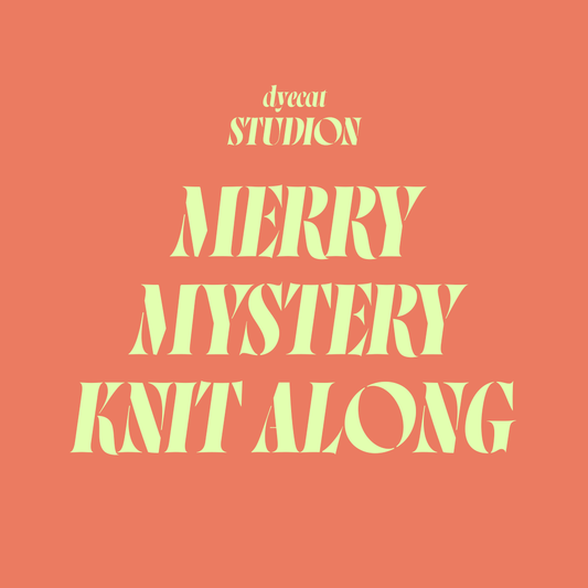 Merry Mystery Knit A Long - yhteisneulonnan info