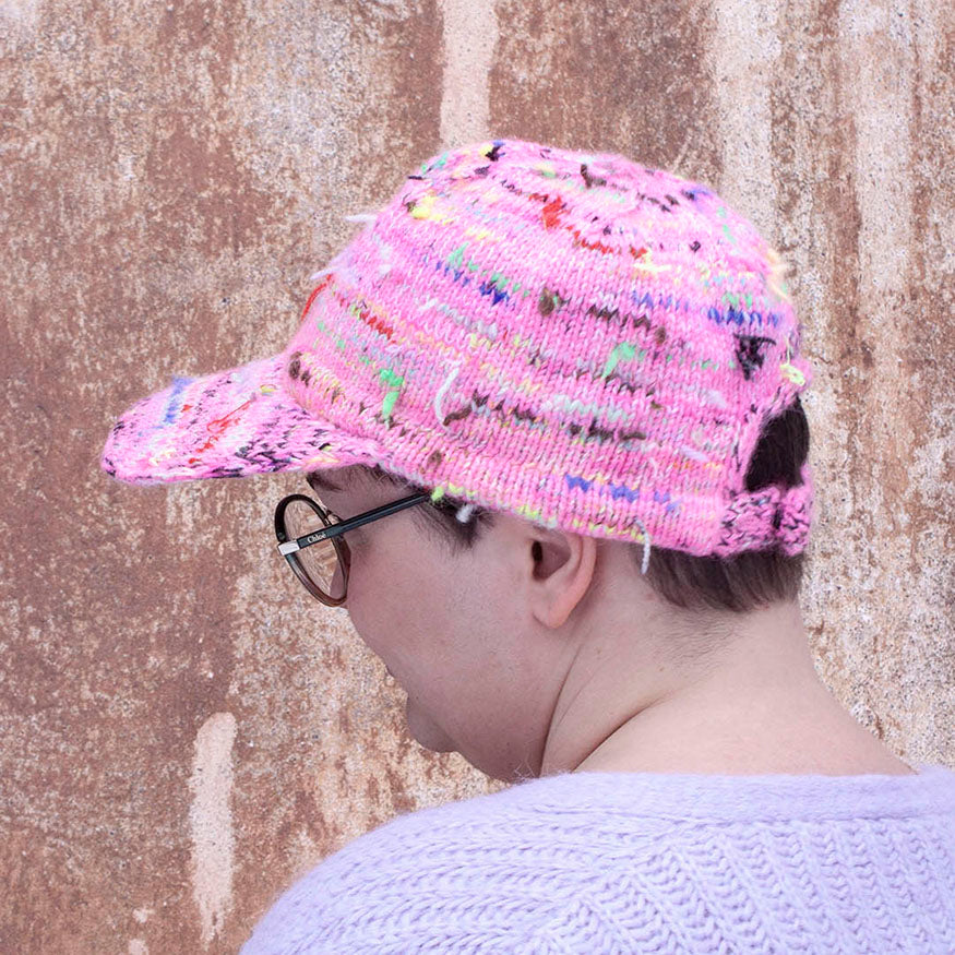 Spring No Cap No Cap - knitted cap | dyecat STUDIO