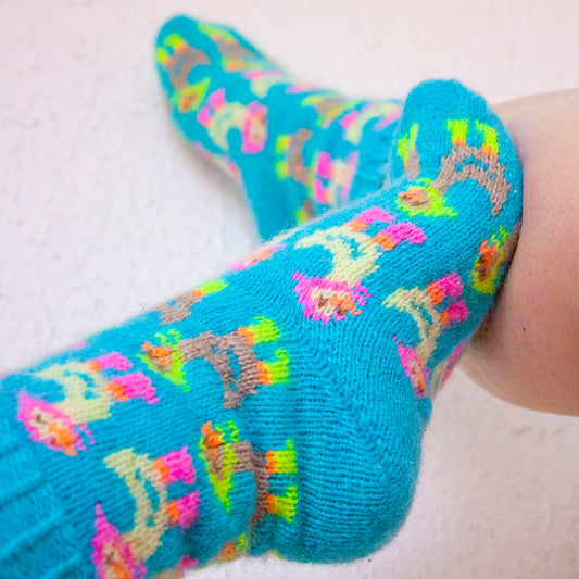 Rainy day socks (Fingering)