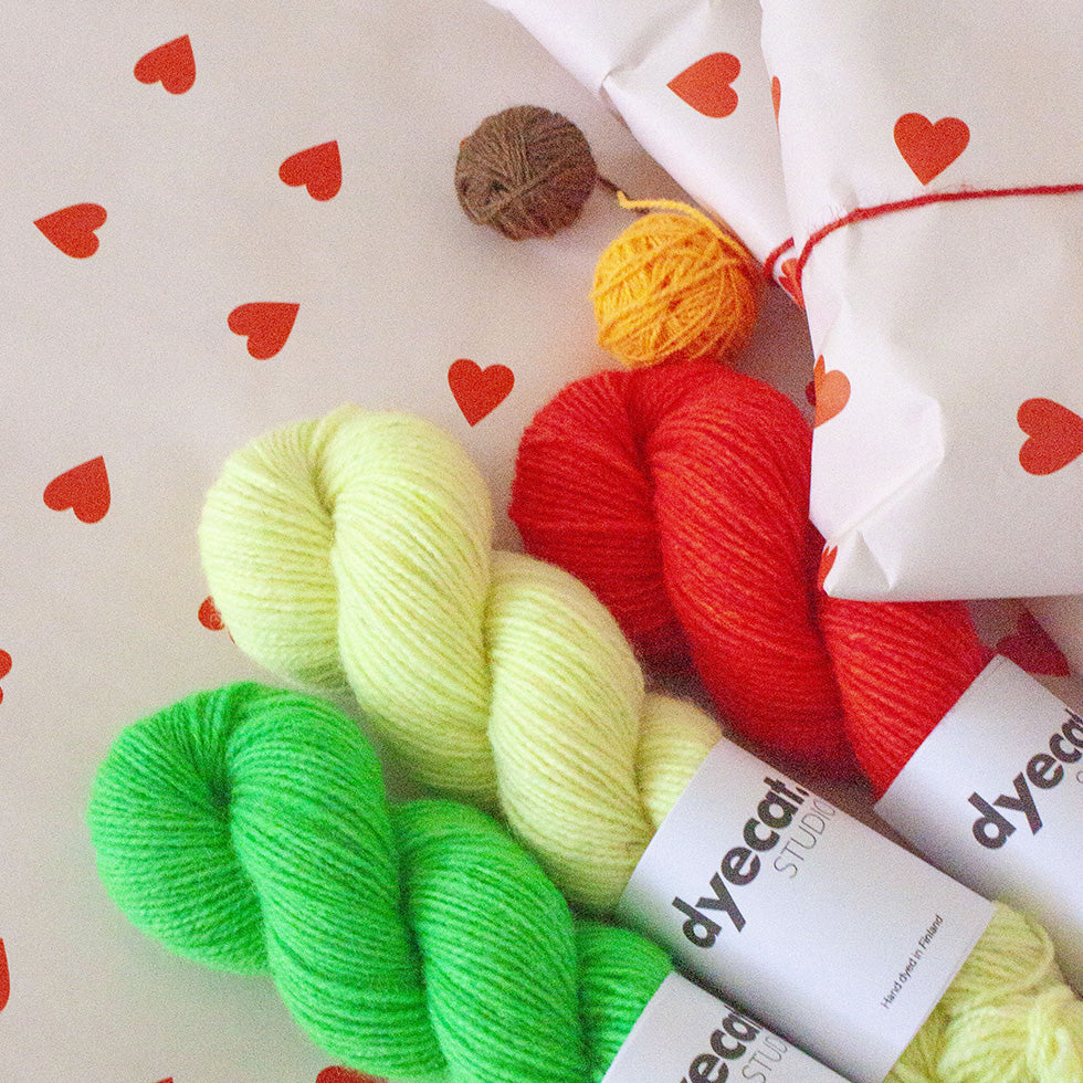 Merry Mystery Knit Along - paketti